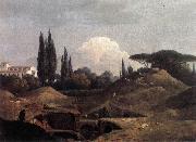 Thomas Jones An Excavation oil painting reproduction